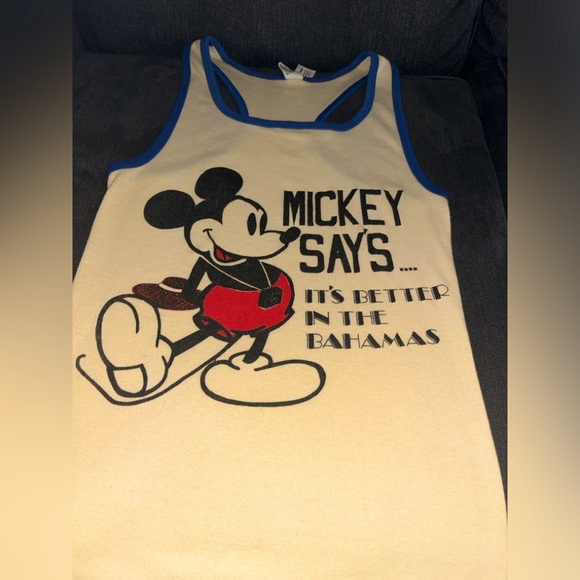 Vintage Mickey Mouse Tank top - Picture 1 of 2